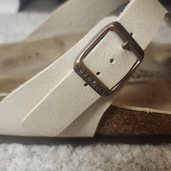 Birkenstock Gold/Tan Size 39 - Picture 6 of 9